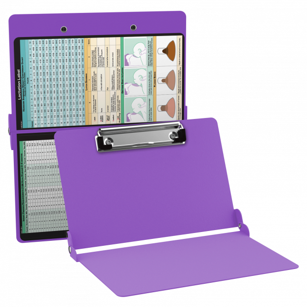 WhiteCoat Clipboard® - Lilac Lactation Consultant Edition