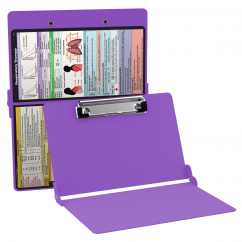 WhiteCoat Clipboard® - Lilac Respiratory Edition