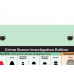 WhiteCoat Clipboard® - Mint Crime Scene Investigation Edition