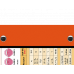 WhiteCoat Clipboard® - Orange Anesthesia Edition