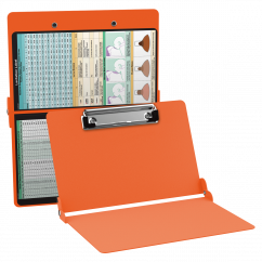 WhiteCoat Clipboard® - Orange Lactation Consultant Edition