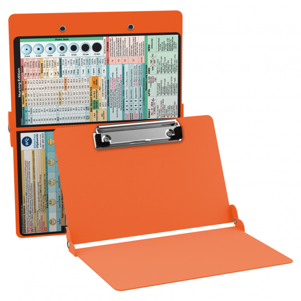 WhiteCoat Clipboard® - Orange Nursing Edition