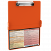 WhiteCoat Clipboard® - Orange Physical Therapy Edition