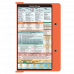 WhiteCoat Clipboard® - Orange Physical Therapy Edition
