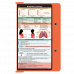 WhiteCoat Clipboard® - Orange Respiratory Edition