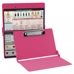 WhiteCoat Clipboard® - Pink Crime Scene Investigation Edition