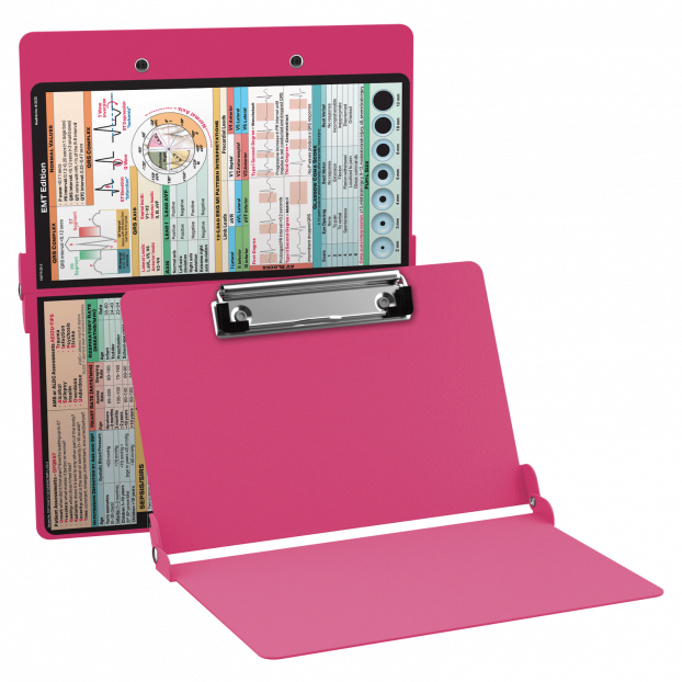 WhiteCoat Clipboard® - Pink EMT Edition