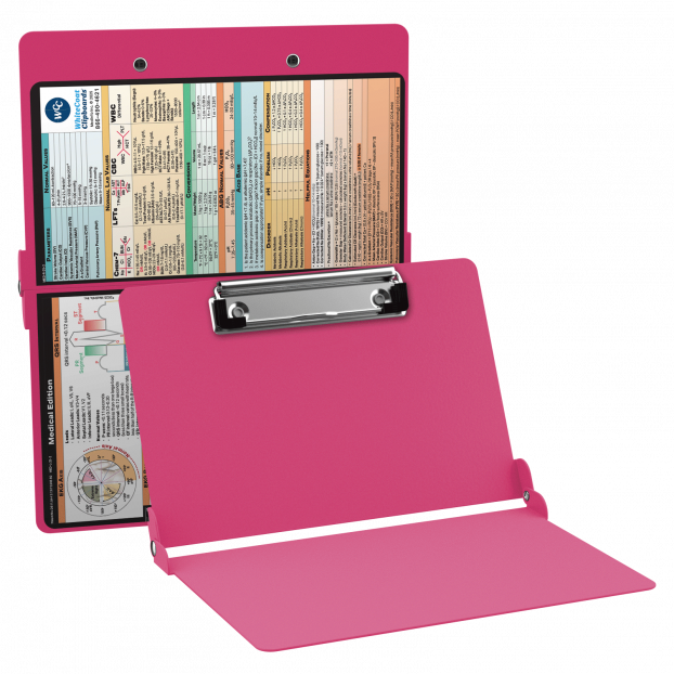 WhiteCoat Clipboard® - Pink Medical Edition