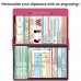 WhiteCoat Clipboard® - Pink Respiratory Edition