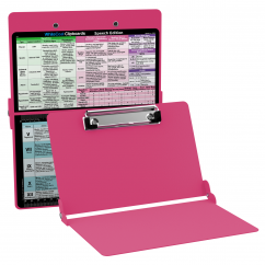 WhiteCoat Clipboard® - Pink Speech Language Pathology Edition