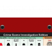 WhiteCoat Clipboard® - Red Crime Scene Investigation Edition