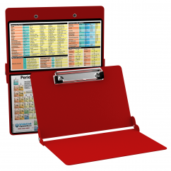 WhiteCoat Clipboard® - Red Chemistry Edition