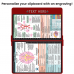 WhiteCoat Clipboard® - Red Neurology Edition