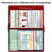 WhiteCoat Clipboard® - Red Respiratory Edition