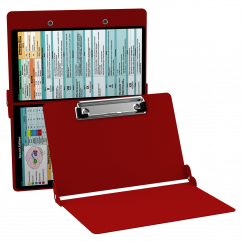 WhiteCoat Clipboard® - Red Speech Language Pathology Edition