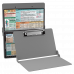 WhiteCoat Clipboard® - Silver Dietitian Edition