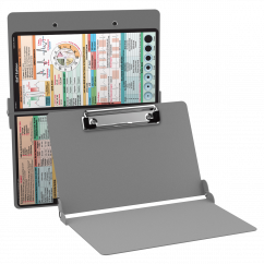WhiteCoat Clipboard® - Silver EMT Edition