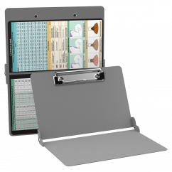 WhiteCoat Clipboard® - Silver Lactation Consultant Edition