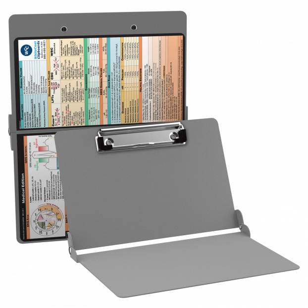 WhiteCoat Clipboard® - Silver Medical Edition