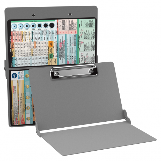 WhiteCoat Clipboard® - Silver Nursing Edition