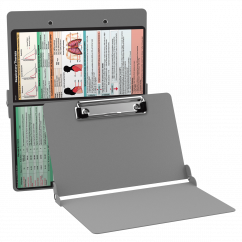 WhiteCoat Clipboard® - Silver Respiratory Edition