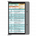 WhiteCoat Clipboard® - Silver Speech Language Pathology Edition