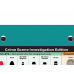 WhiteCoat Clipboard® - Teal Crime Scene Investigation Edition