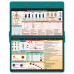 WhiteCoat Clipboard® - Teal Crime Scene Investigation Edition