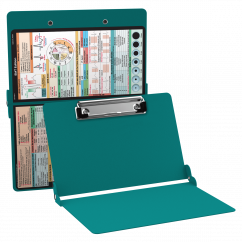 WhiteCoat Clipboard® - Teal EMT Edition
