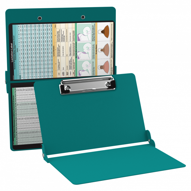 WhiteCoat Clipboard® - Teal Lactation Consultant Edition