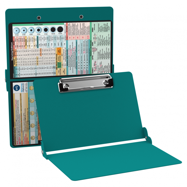 WhiteCoat Clipboard® - Teal Nursing Edition