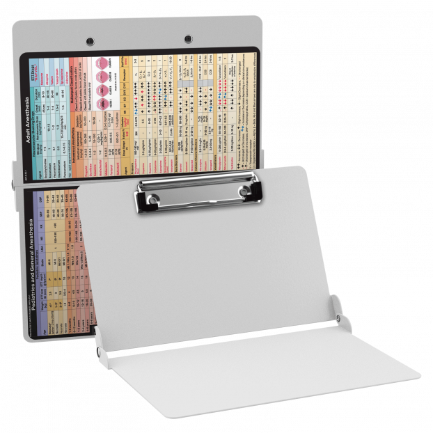 WhiteCoat Clipboard® - White Anesthesia Edition