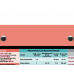 WhiteCoat Clipboard® Trifold - Coral Anesthesia Edition
