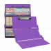 WhiteCoat Clipboard® Trifold - Lilac Anesthesia Edition
