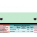 WhiteCoat Clipboard® Trifold - Mint Anesthesia Edition