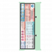 WhiteCoat Clipboard® Trifold - Mint Anesthesia Edition