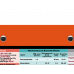 WhiteCoat Clipboard® Trifold - Orange Anesthesia Edition