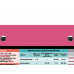 WhiteCoat Clipboard® Trifold - Pink Anesthesia Edition