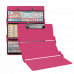 WhiteCoat Clipboard® Trifold - Pink Anesthesia Edition