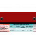 WhiteCoat Clipboard® Trifold - Red Anesthesia Edition