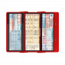 WhiteCoat Clipboard® Trifold - Red Anesthesia Edition