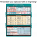 WhiteCoat Clipboard® Trifold - Teal Anesthesia Edition
