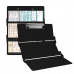 WhiteCoat Clipboard® Trifold - Black Cardiology Edition