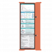 WhiteCoat Clipboard® Trifold - Coral Cardiology Edition