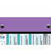 WhiteCoat Clipboard® Trifold - Lilac Cardiology Edition