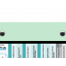 WhiteCoat Clipboard® Trifold - Mint Cardiology Edition