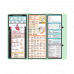 WhiteCoat Clipboard® Trifold - Mint Cardiology Edition