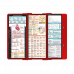 WhiteCoat Clipboard® Trifold - Red Cardiology Edition
