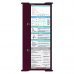 WhiteCoat Clipboard® Trifold - Wine Cardiology Edition