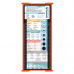 WhiteCoat Clipboard® Trifold - Orange EMT Edition